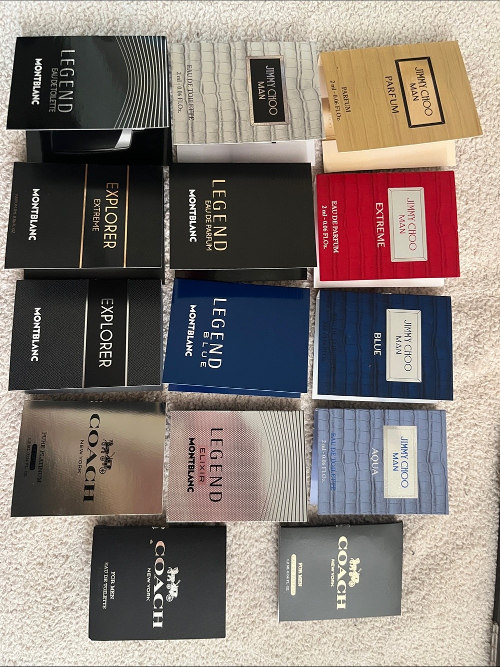 Men’s designer fragrance sample pack ( 14)